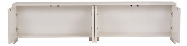 Krémszínű TV-állvány 180x45x32 cm Aurelia – Kalune Design