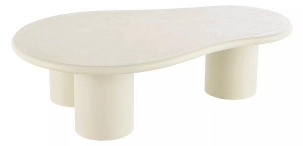 Selena Dohányzóasztal MDF Mikrocement Écru