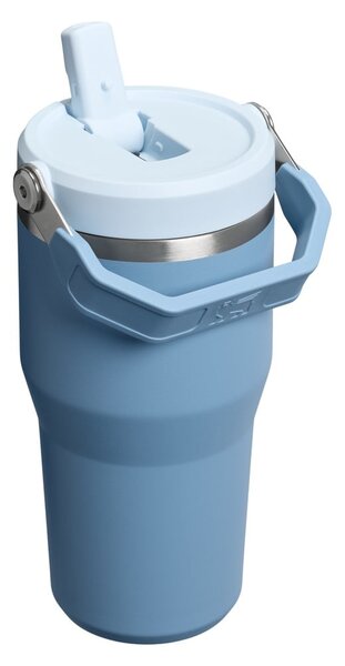 Szürkéskék rozsdamentes acél termosz 600 ml IceFlow™ Flip Straw 2.0 Tumbler Indigo – Stanley