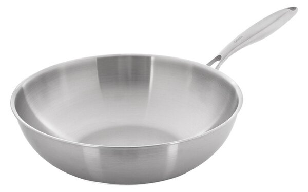Wok rozsdamentes acél serpenyő ø 30 cm Steela – Orion