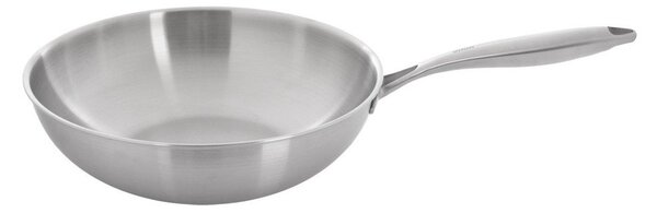 Wok rozsdamentes acél serpenyő ø 30 cm Steela – Orion