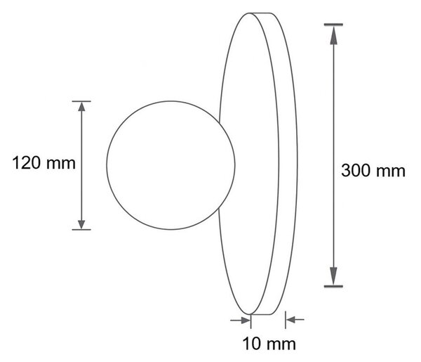 Bézs kő mennyezeti lámpa üveg búrával ø 12 cm Hilde – Opviq lights