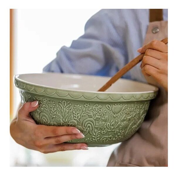 Zöld kerámia tál ø 29 cm Home to Roost – Mason Cash
