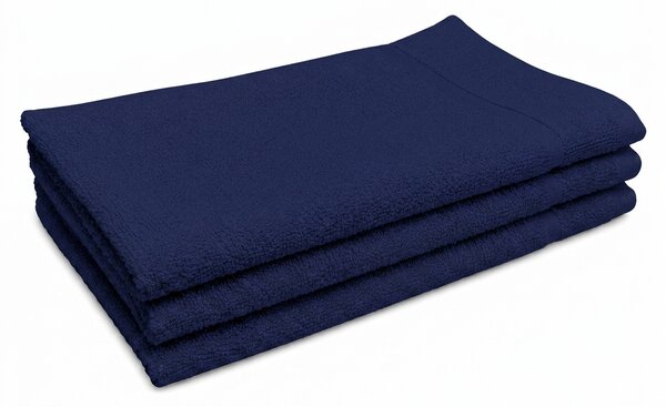 Classic sötétkék kis törölköző 30x50 cm 100% pamut