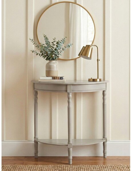 Szürke borovi fenyő konzolasztal 30x80 cm Heritage – Premier Housewares