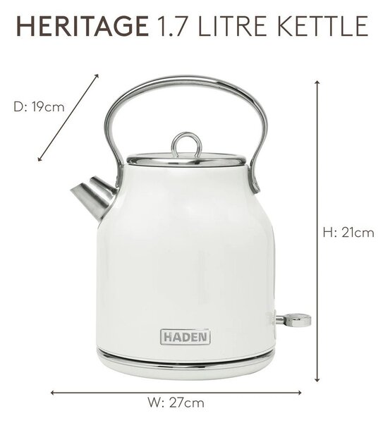 Rózsaszín vízforraló 1,7 l Heritage - Haden
