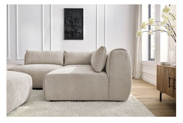 Bézs sarokkanapé (variálható) Jeanne – Bobochic Paris