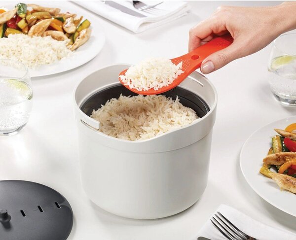 Narancssárga-szürke rizsfőző készlet M-Cuisine – Joseph Joseph