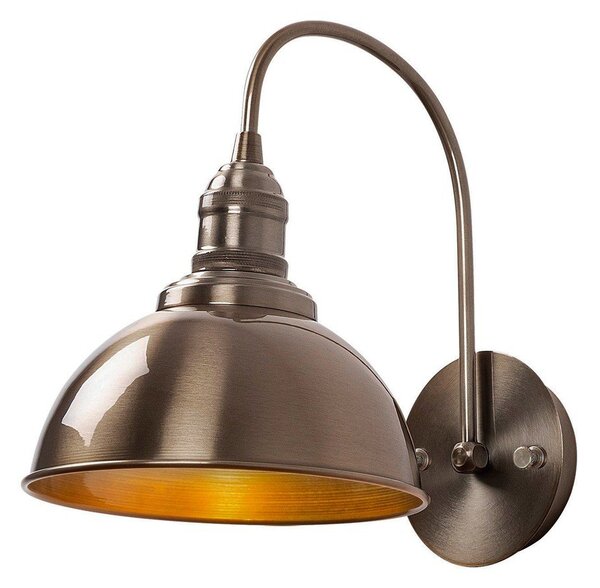 Sárgaréz színű fali lámpa ø 21 cm Varzan – Opviq lights