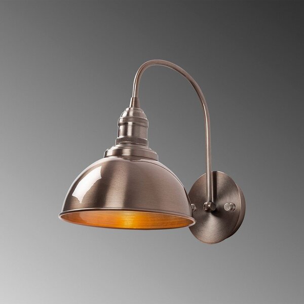 Sárgaréz színű fali lámpa ø 21 cm Varzan – Opviq lights