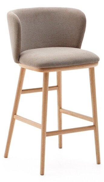 Világosbarna bárszék (ülésmagasság 65 cm) Ciselia – Kave Home