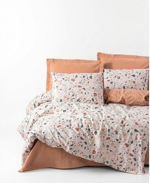 Kétszemélyes-hosszabbított renforcé pamut ágyneműhuzat 240x220 cm Earth-Inspired Calm – Mila Home Luxury