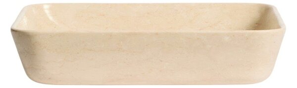 Bézs kő mosdókagyló 55x35 cm Darnen – Kave Home