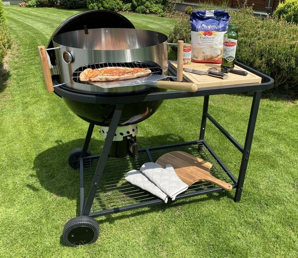 Avenberg Venezia multifunkciós kályhás grill +elektromos grillnyárs + pizzasütő