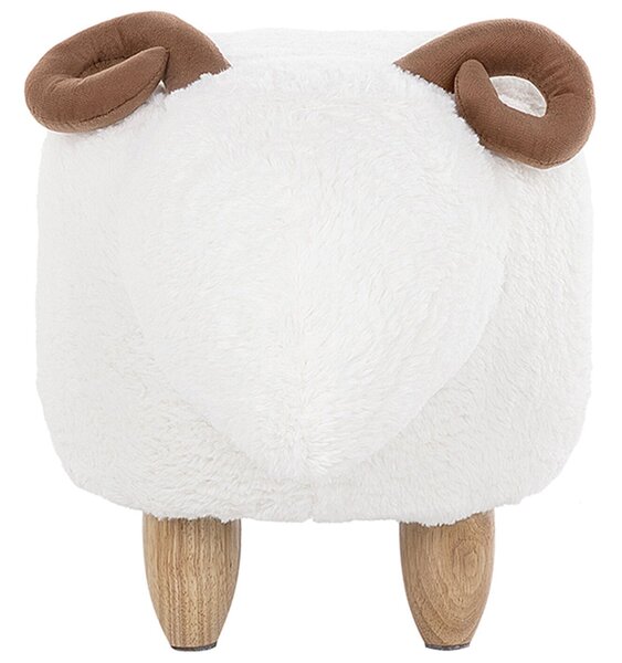 Állatos puff LAMB Fehér Bárány