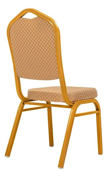 King Home Hera Bankett Szék Bézs Arany Elegáns