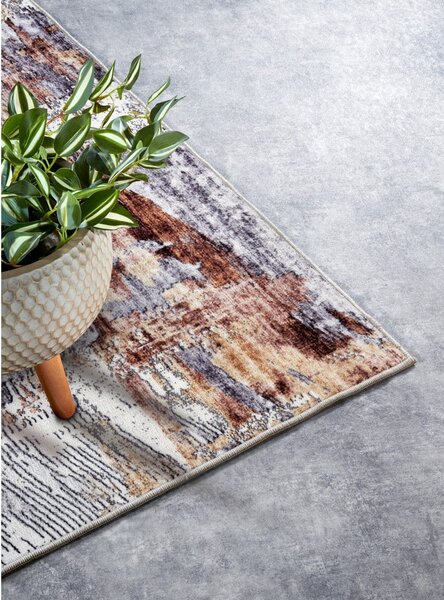 Szürke szőnyeg 120x160 cm Malard Copper Gold – Elle Decoration