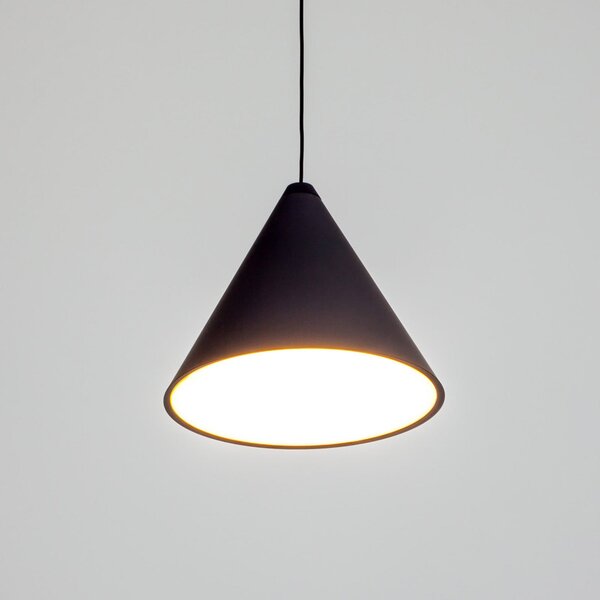 Függőlámpa FLOS, STRING, dimmable, Fekete, Nappali, Alumínium, Dizájn