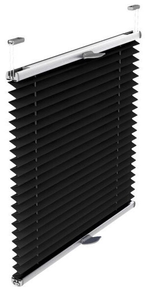 Gario Pliszé függöny Standard Fekete Szélesség: 100,5 cm