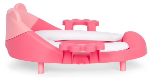 Wc szűkítő ülőke fülekkel puha párnával rózsaszín