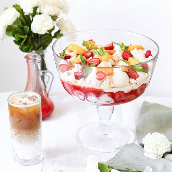 Pasabahce Patisserie talpas desszertes tál 22.4 cm