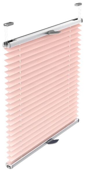 Gario Pliszé függöny Standard Púder rózsaszín Szélesség: 67 cm