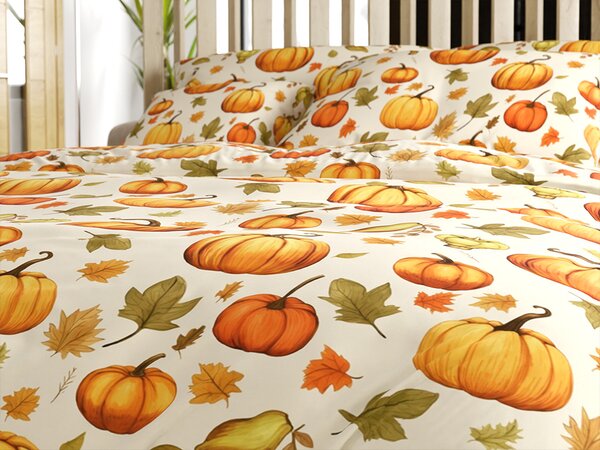 Mikroszálas ágyneműhuzat AUTUMN PUMPKINS színes Ágyneműhuzat mérete: 70 x 90 cm | 140 x 200 cm