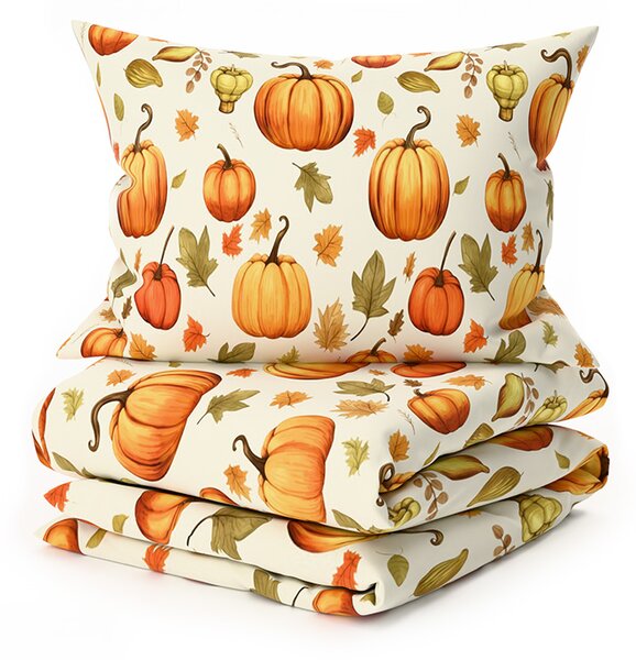 Mikroszálas ágyneműhuzat AUTUMN PUMPKINS színes Ágyneműhuzat mérete: 70 x 90 cm | 140 x 200 cm