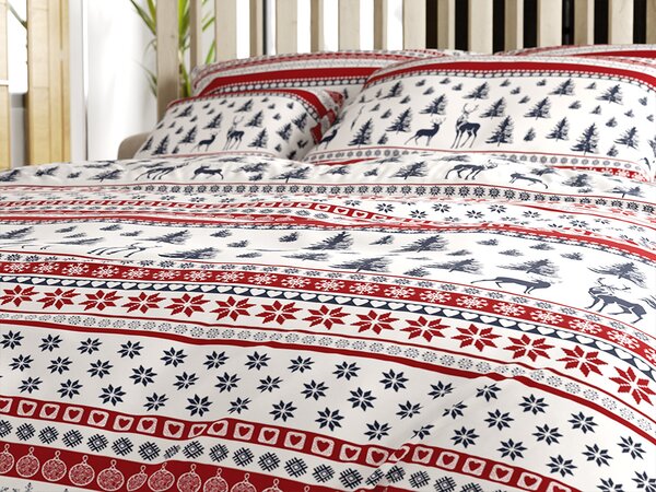 Mikroszálas ágyneműhuzat TWINKLE CHRISTMAS színes Ágyneműhuzat mérete: 70 x 90 cm | 140 x 220 cm
