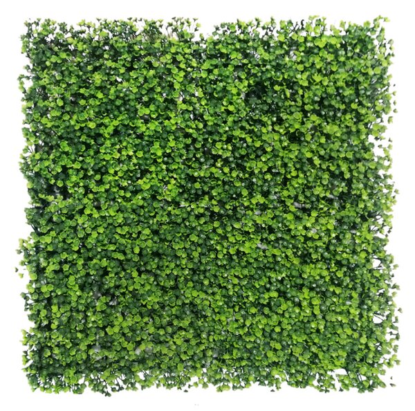 GD270 50x50 cm élethű műanyag zöldfal növényfal panel, műnövény dekoráció
