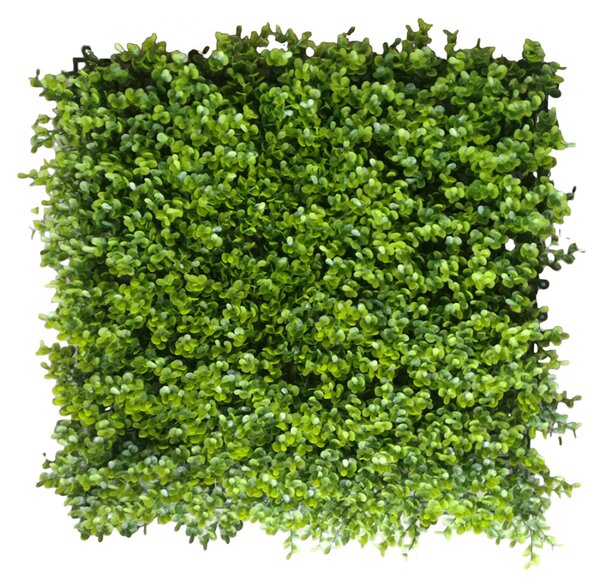 GD290 50x50 cm élethű műanyag zöldfal növényfal panel, műnövény dekoráció
