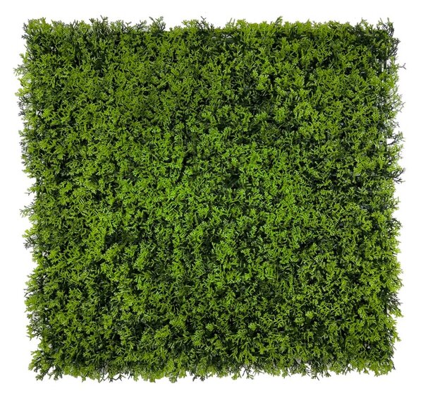 GD279 50x50 cm élethű műanyag zöldfal növényfal panel, műnövény falra