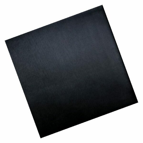 KERMA falpanel 12,5×12,5 cm fényes fekete színű műbőr falburkolat Space 901