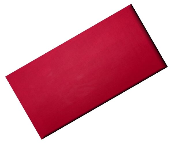 KERMA falpanel 12,5×25 cm piros színű műbőr falburkolat Inter 18010