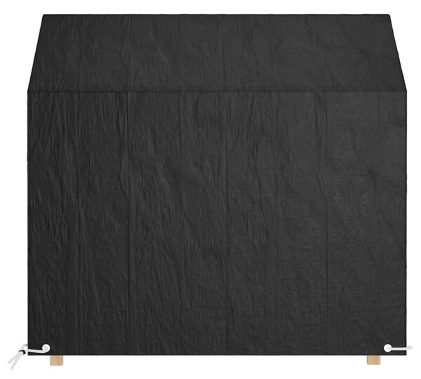 2 db polietilén kerti pad huzat 8 fűzőlyukkal 130x70x70/88 cm
