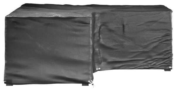 2 db L-alakú kerti bútorhuzat 12 fűzőlyukkal 185x185x70 cm