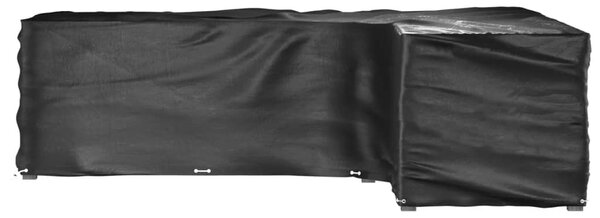 2 db L-alakú kerti bútorhuzat 16 fűzőlyukkal 260x210x80 cm