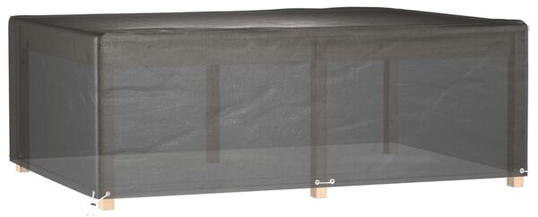 2 db téglalap alakú kerti bútorhuzat 12 fűzőlyukkal 230x165x80