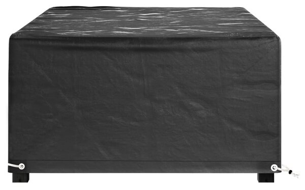 2 db téglalap alakú kerti bútorhuzat 8 fűzőlyukkal 125x70x35 cm