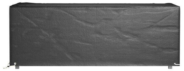 2 db téglalap alakú kerti bútorhuzat 8 fűzőlyukkal 192x82x65 cm