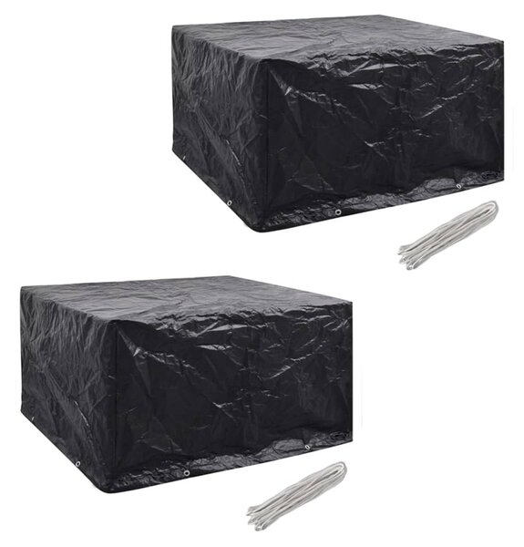 2 db védőhuzat 6 személyes polyrattan szetthez 172 x 113 cm
