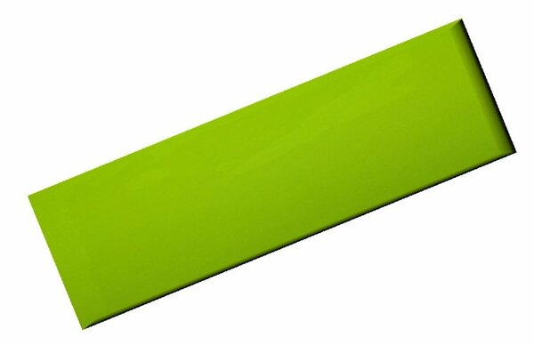 KERMA falpanel 12,5x50 cm élénk zöld színű műbőr falburkolat Inter 18020