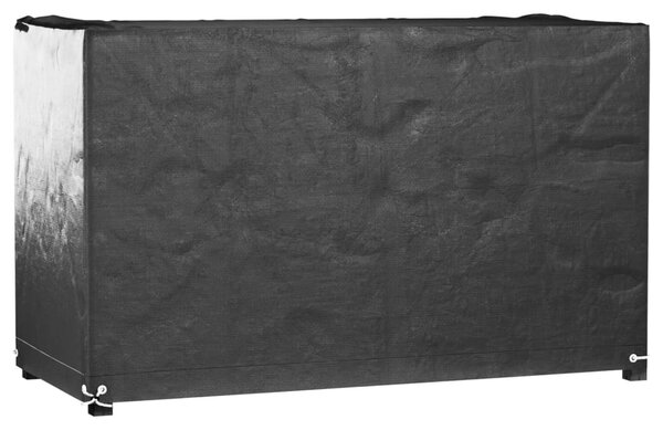 2 db téglalap alakú kerti bútorhuzat 8 fűzőlyukkal 125x55x75 cm