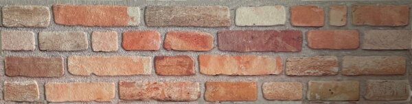 STIKWALL 651-019 színes tégla mintás falburkolat (120x30cm) polisztirol alap, kemény felület