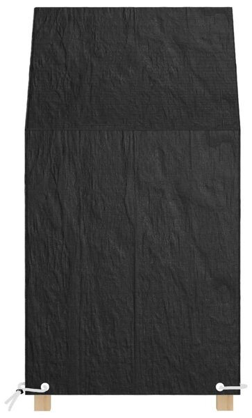 2 db polietilén kerti szék huzat 8 fűzőlyukkal 65x65x80/120 cm
