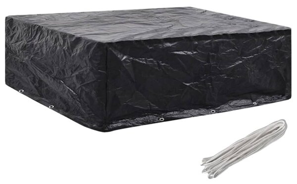 2 db kerti bútor huzat 8 fűzőlyukkal 250 x 210 x 90 cm