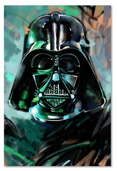 Gario Vászonkép Star Wars, portré Darth Vader - Dmitry Belov Méret: 40 x 60 cm