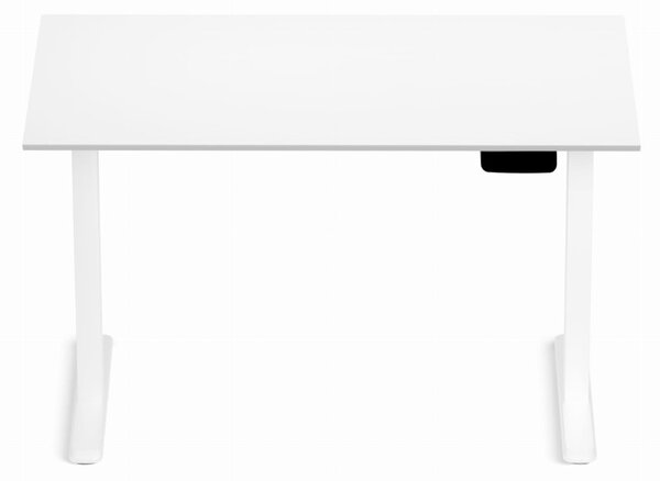 Profi elektromosan állítható magasságú íróasztal 120x67cm fehér | Dupla motor - Memória - USB - Nagy teherbírás | LVN System Control Pro