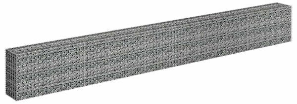 Horganyzott acél gabion magaságyás 450 x 30 x 60 cm