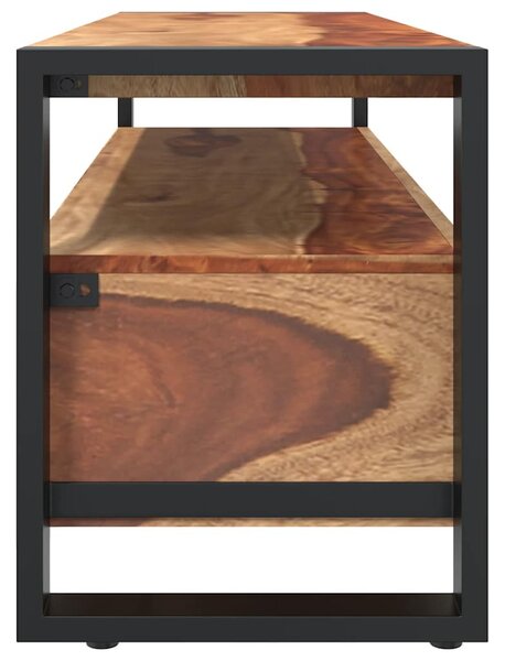 Tömör akácfából TV-szekrény 120 x 35 x 45 cm